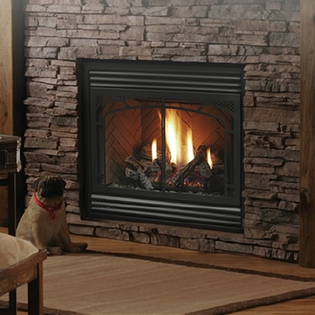 Kingsman Zero Clearance Direct Vent Gas Fireplace HBZDV3624